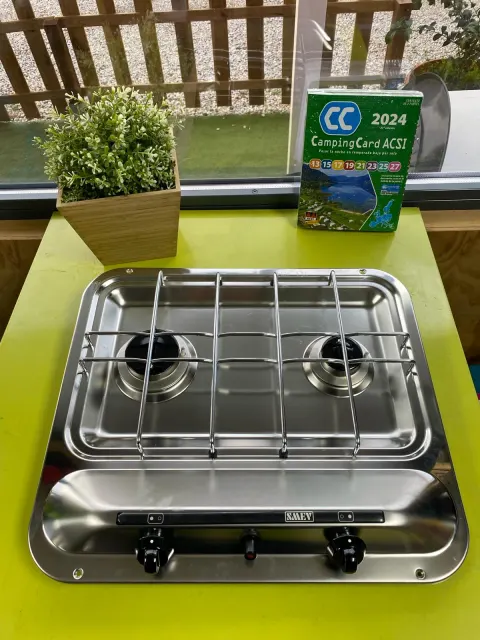 Cocina Inoxidable de 2 fuegos ¡¡¡OFERTA!!!