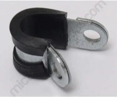 Abrazadera para tuberías de gas
