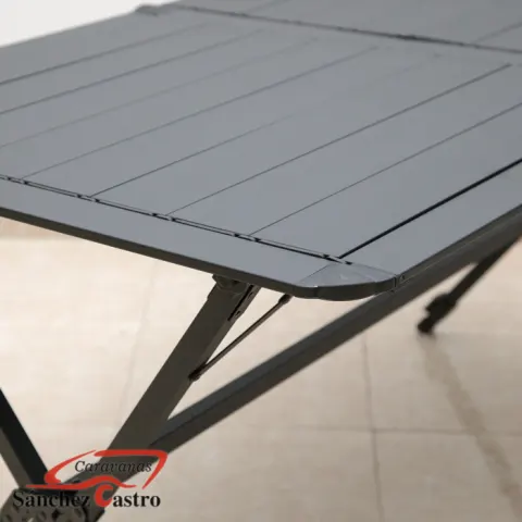 Mesa Plegable Negra Midland 4 Personas