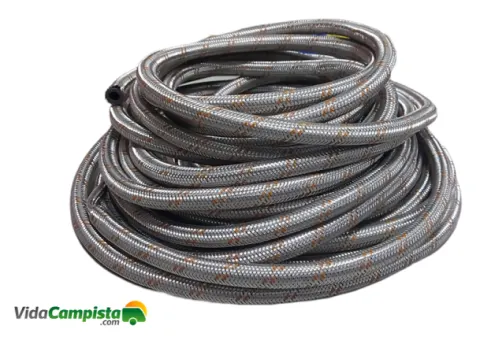 Manguera tubo trenzado para gas butano o propano 9x17mm