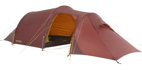 Nordisk Oppland 3 LW granate – Tienda de campaña