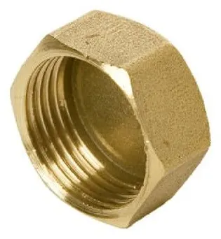 Tapón hembra de latón roscado