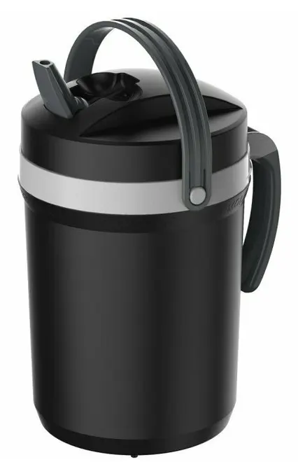 Termolar Fliptop 2,5 L negro – Bidón termo con asa