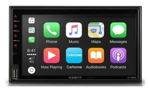 Estación pantalla multimedia Gps 2DIN universal DAB Apple Carplay y Android Auto X-522