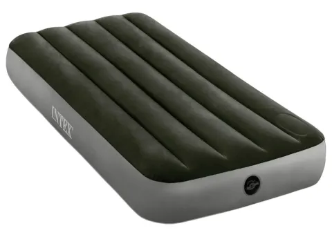 Colchón hinchable INTEX individual c/hinchador de pie