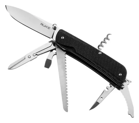 Ruike Trekker LD42-B – Navaja multiusos de bolsillo
