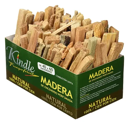 Madera natural de encendido perfumada