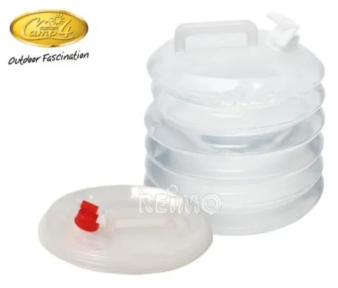 Garrafas plegable con grifo 10 litros