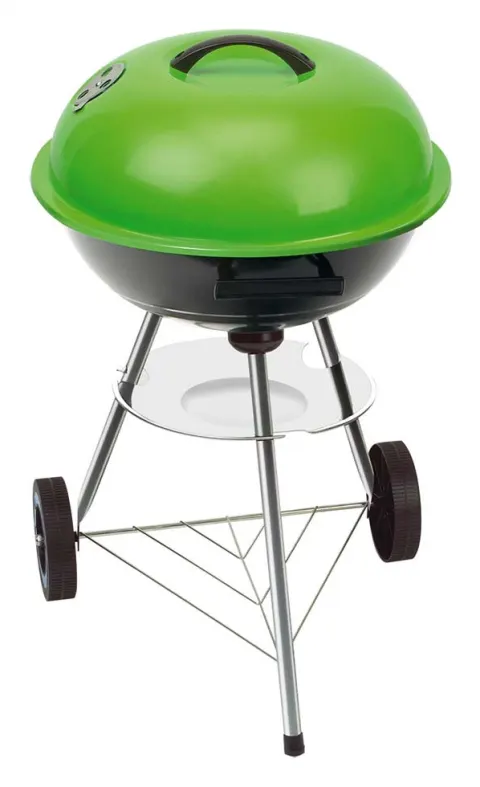 Barbacoa portátil redonda Hosa CAMP BBQ – verde