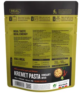 Real Field Meal Creamy Pasta Con Pork