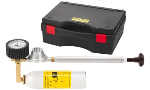 Comprobador fugas de gas en instalaciones de autocaravanas y campers