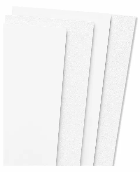 Panel de plástico pluma max Blanco