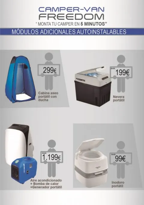 Equipamiento Furgonetas