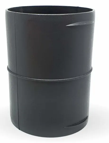 Conector recto de Ø 60mm para tubo de calefacción