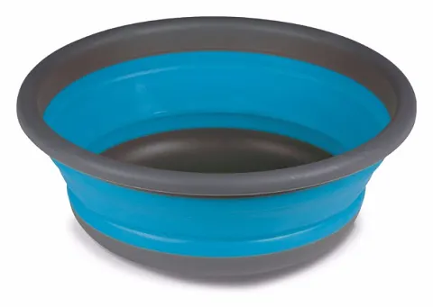 Cubo de lavado redondo plegable. Kampa
