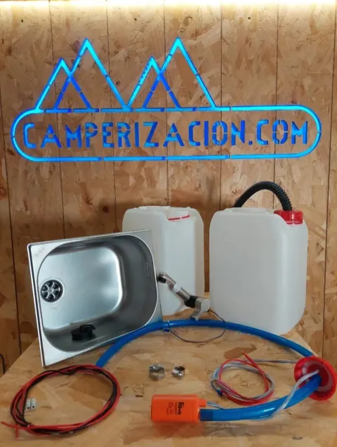 Kit de fregadero Camper