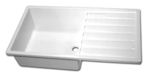 Fregadero ultraligero con escurreplatos
