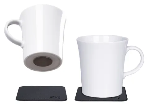 Silwy tazas de porcelana magnéticas