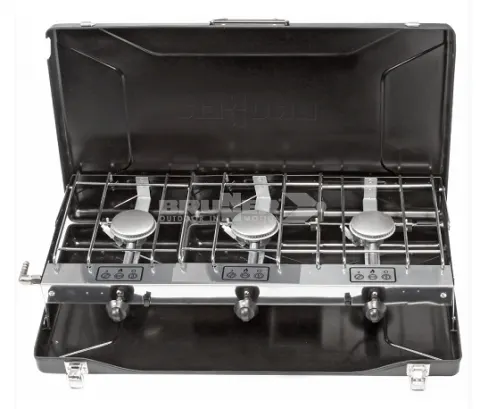 Hornillo de gas 3 fuegos Bonfire Brunner