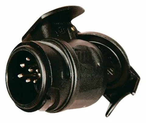 Adaptador 13 polos macho / 7 polos hembra