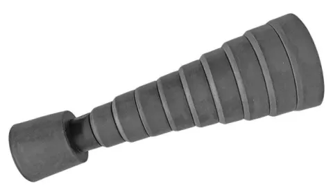 Adaptador de manguera de aguas residuales.