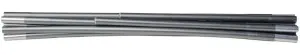 Hilleberg Pole Section 10mm w. Repair Sleve gris 10mm