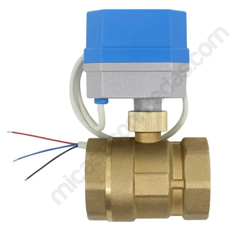 Válvula desagüe de aguas grises eléctrica 40 mm 12 v.