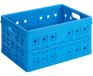 Sunware Square Vouwkrat azul 32 L