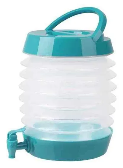 Garrafa plegable con grifo 5,5L