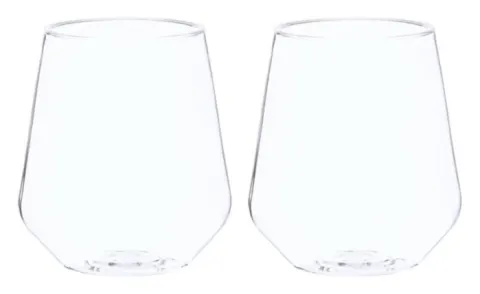 Vaso de agua 2 piezas Travellife Lua