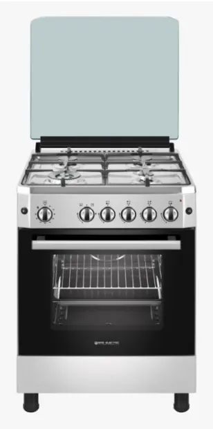 Cocina de gas 4 fuegos inox 60cm. Eas Electric