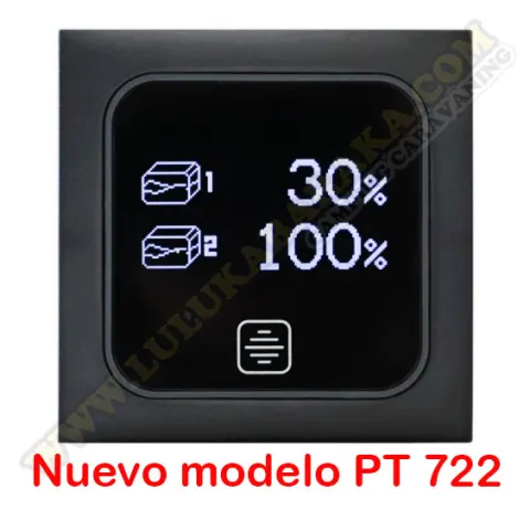 CBE PT722 (panel aguas limpias y sucias digital)