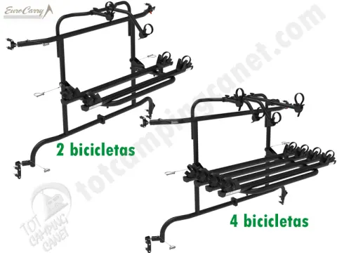 Portabicicletas Eurocarry Bike Rack Ducato 2-4 Bicis