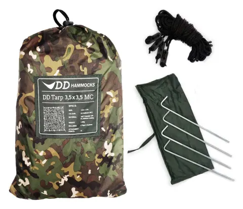 DD Hammocks Tarp 3,5×3,5 MC multicamu – Toldo Bushcraft