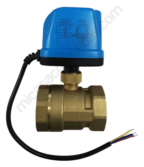 Válvula desagüe de aguas grises eléctrica 40 mm 220V
