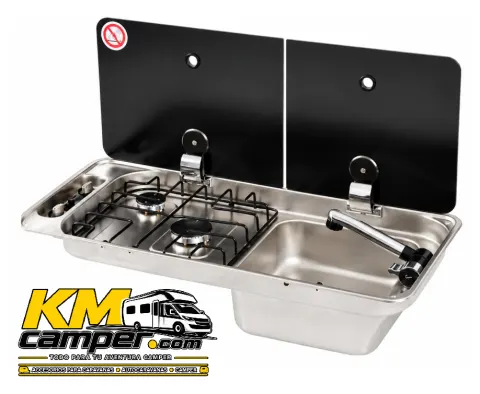 Cocina Fregadero CAN 2 fuegos FL1401