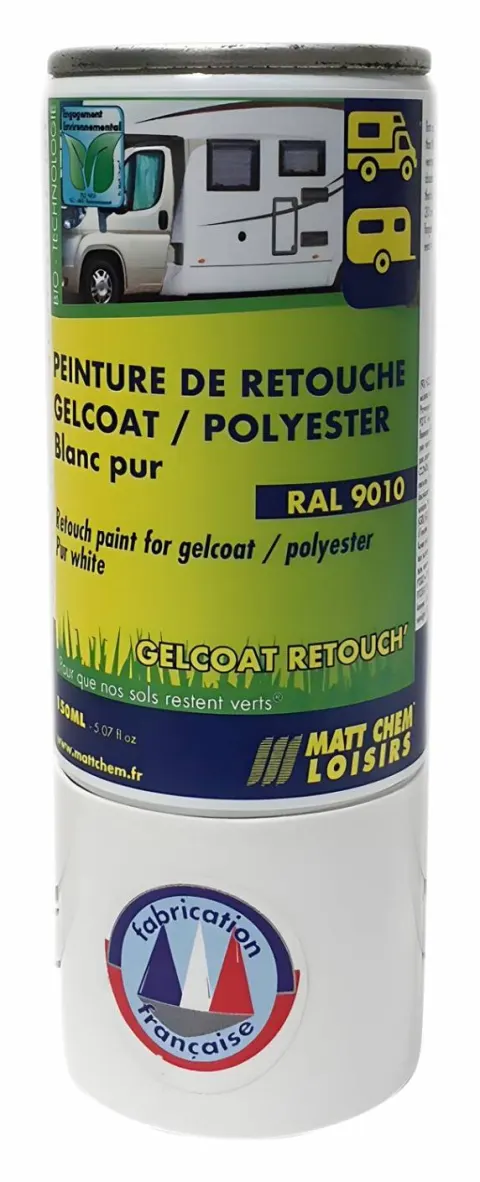 Gelcoat retoque RAL 9010 blanco puro MATT CHEM