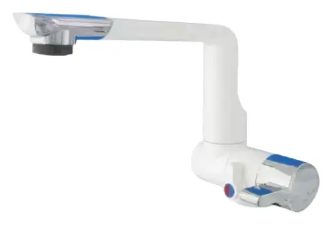 Grifo de cocina plegable Comet agua caliente/fria para caravanas, autocaravanas y camper. – Ref. 60087