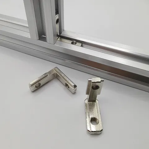 Conector interior para perfil de aluminio