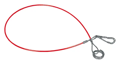 Haba cable de seguridad con anilla – 1 m