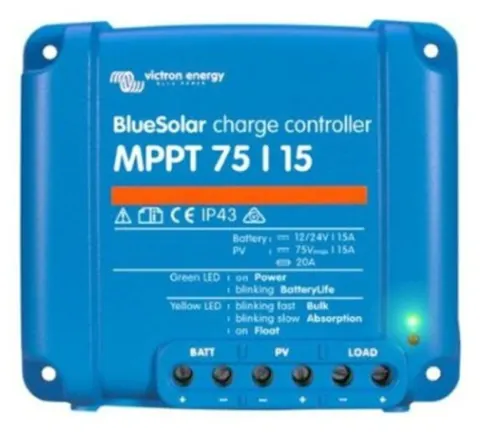 Regulador MPPT Blue Solar 75V 15A VICTRON