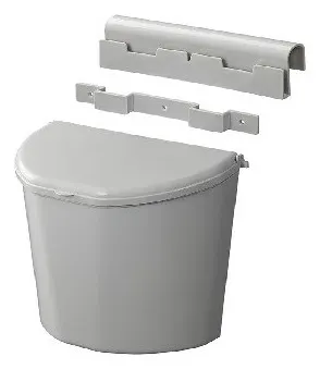 Papelera L con tapa para caravana / autocaravana