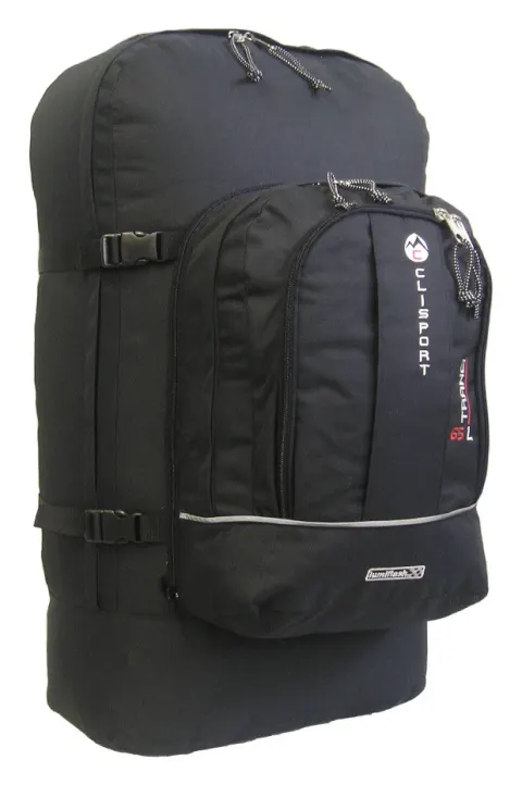 Mochila de viaje Clisport TRANCI 65L – negra