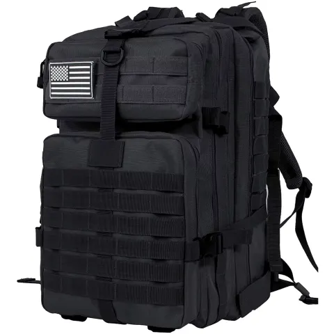 Mochila táctica militar del ejército de 60L, mochilas de gran capacidad para viajes para hombre, bolsas multifuncionales impermeables para deportes al aire libre