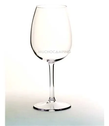 MUCHOCAMPING Set 2 Copas Vino de Policarbonato