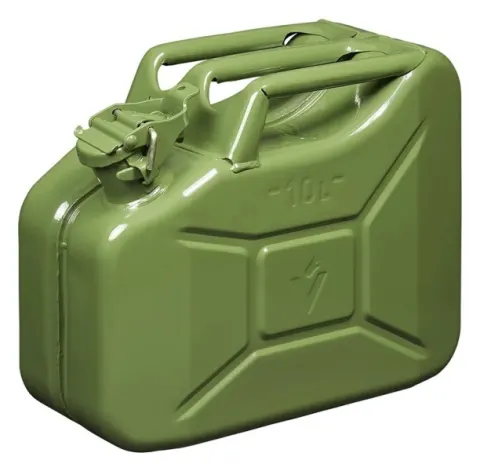 Bidón metal de 10L homologado verde