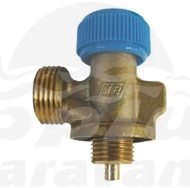Llave de Corte Botella Azul