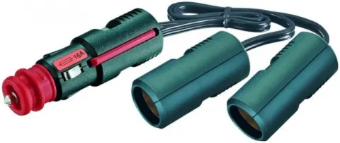 ADAPTADOR 12V C/2 TOMAS MECHERO · Ref. 1742663