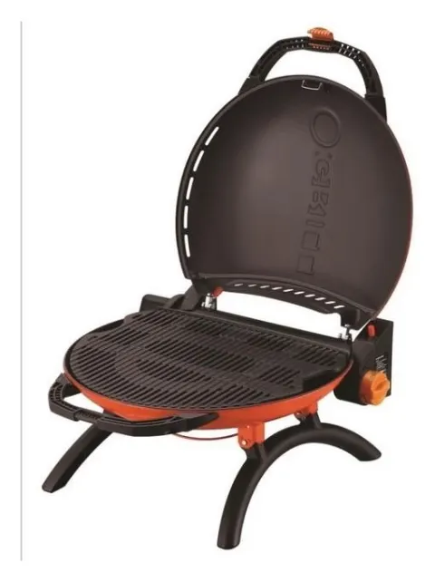 Barbacoa A gas lujo naranja