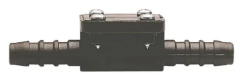 Válvula antirretorno con conexión de tubo de 10mm.